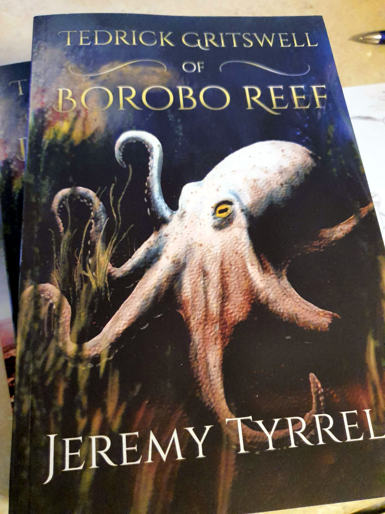 Picture of Tedrick Gristwell of Borobo Reef Hardcopy Book