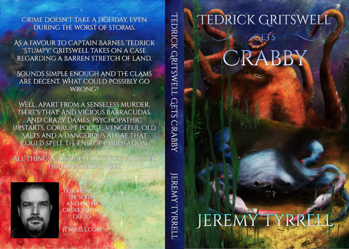 KDP Front Cover for Tedrick Gritswell Gets Crabby